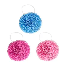 Eponge douce Pouffe pour Bain Douche чистый корпус Peau Отшелушивание