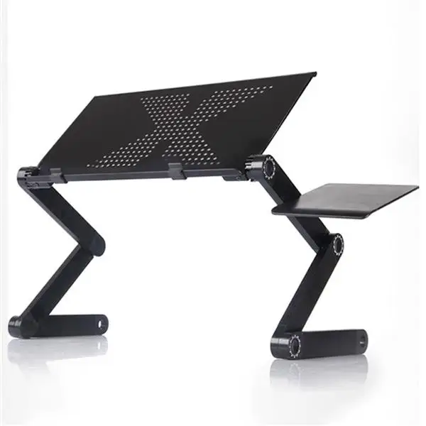 

48 x 26cm Portable Home Use Assembled Folding Table Black , gaming desk ,lap desk, bed table , office desk , study table.
