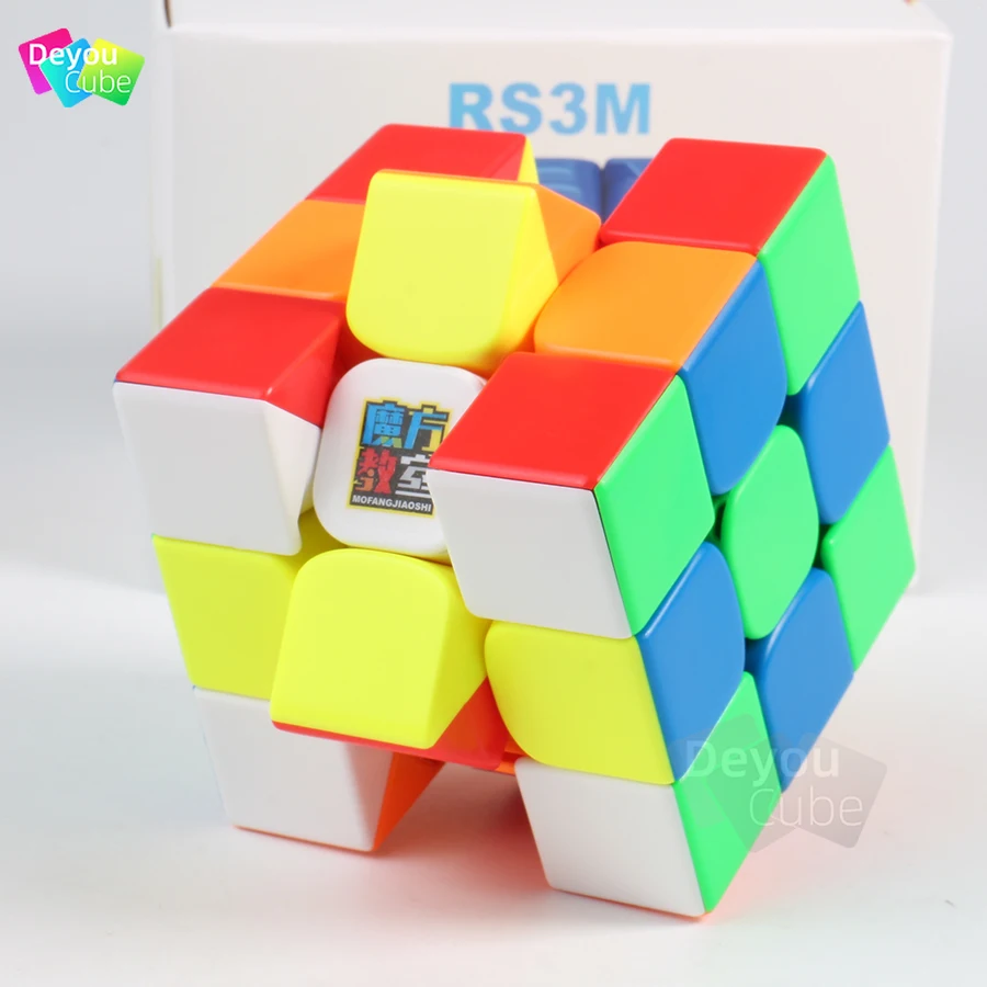 Moyu RS3M 2020 Магнитный 3x3 куб RS3 M магический скоростной 3x3x3 Magico пазл профессиональные