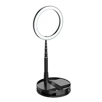 

Telescopic Desktop Ring LED Fill Light Bracket Stand Holder for Live Streaming