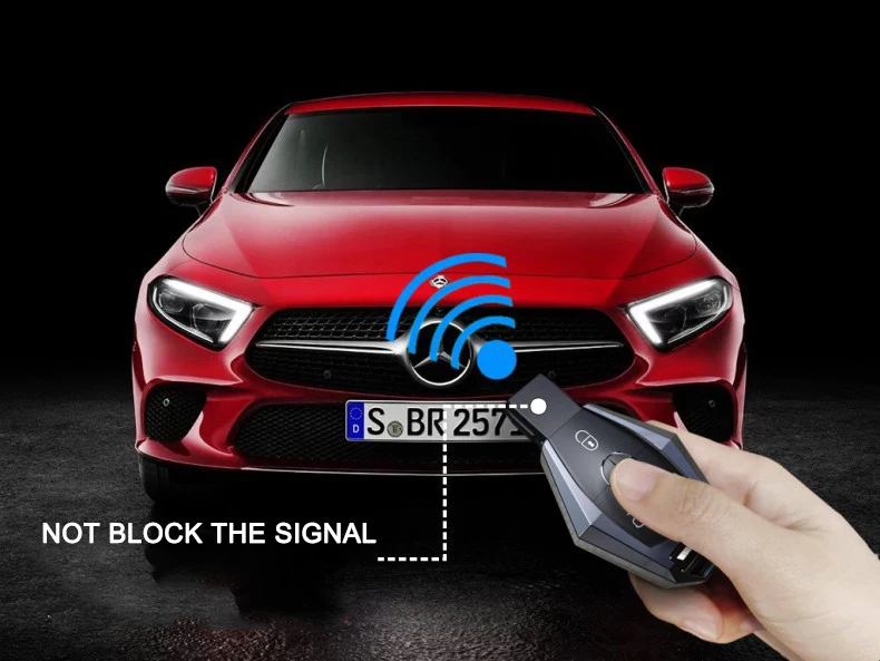 Чехол для ключей автомобиля, сумка, протектор, подходит для Mercedes Benz C E S, класс W213, W205, W222, аксессуары для стайлинга автомобилей