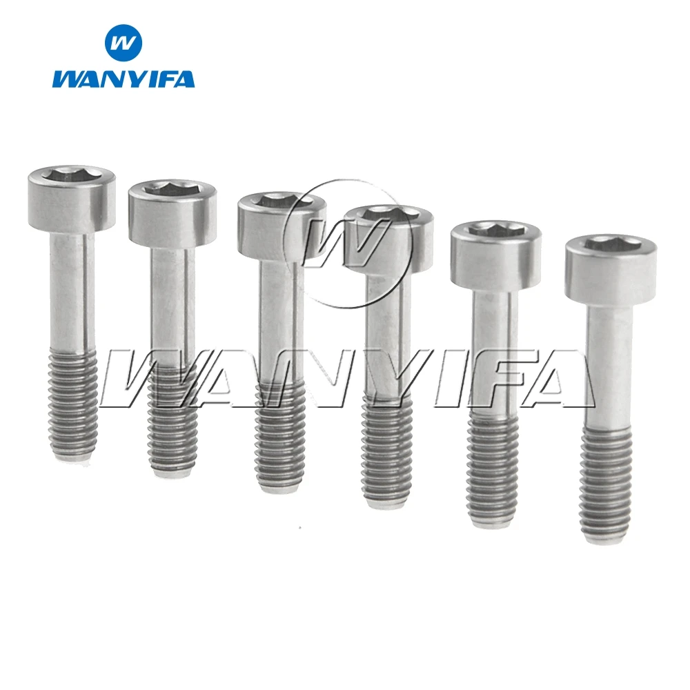 Титановый "Wanyifa" клеймо Титан винт M5X23mm для велосипедных аксессуаров