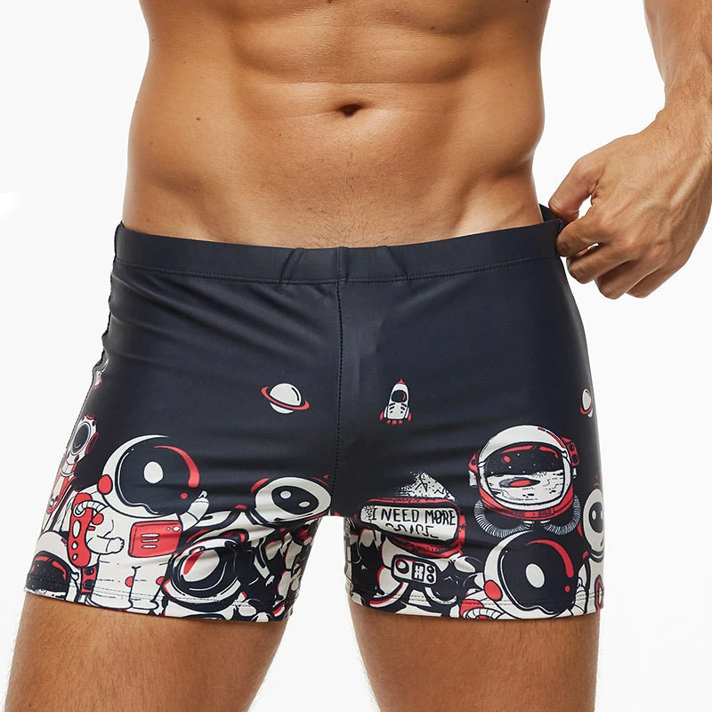 mens swim shorts with built in brief