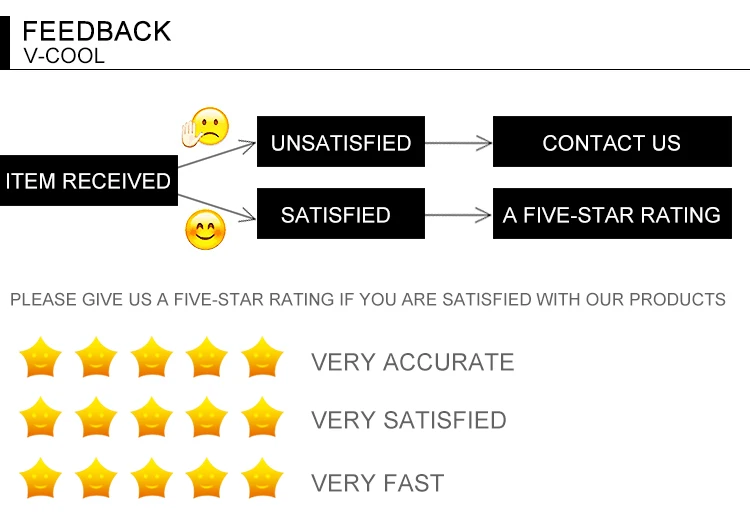 FIVE STAR FEEDBACK