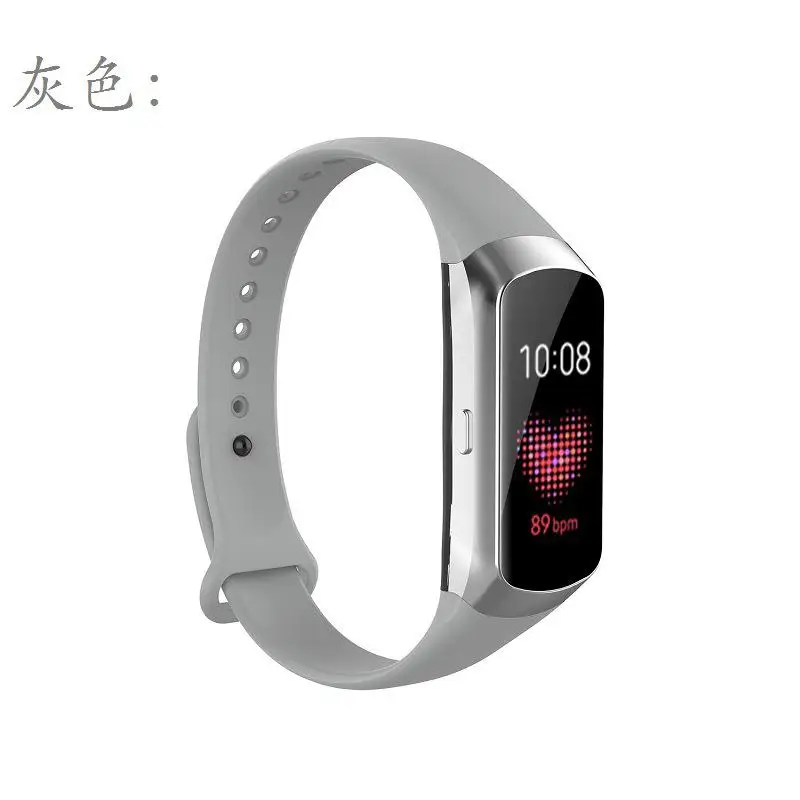 10 Gary Ремешок для часов Shrapnel подходит для samsung Galaxy Fit SM-R370 Пряжка для ногтей пластиковая шрапнель ремешок для часов Смарт-часы - Цвет: 10 Gary