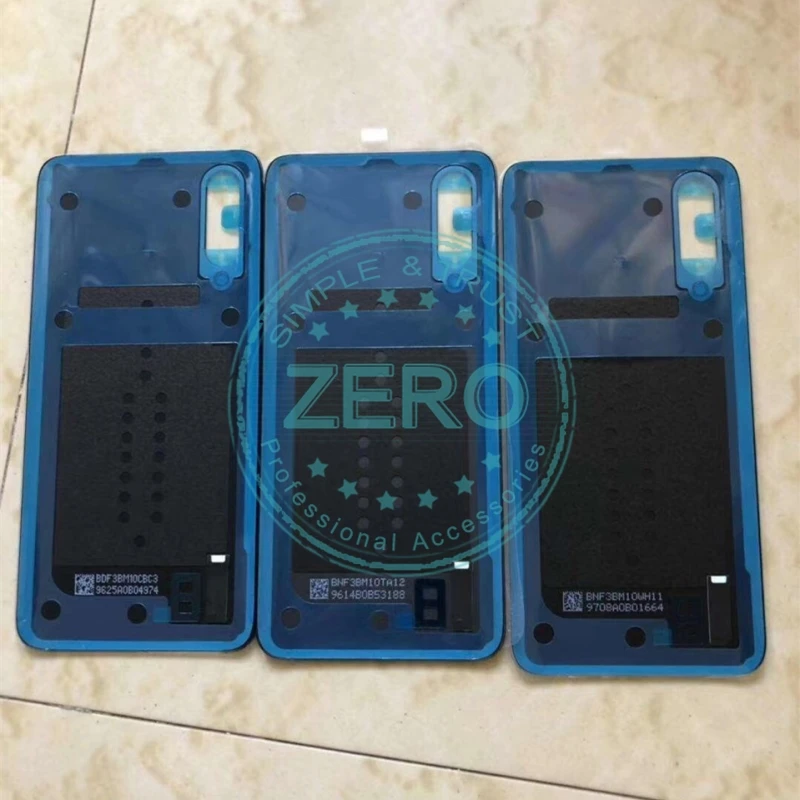 Для Xiaomi Mi CC9 задняя крышка батарейного отсека+ клей для Xiaomi Mi CC 9 задний корпус сменный запасные части