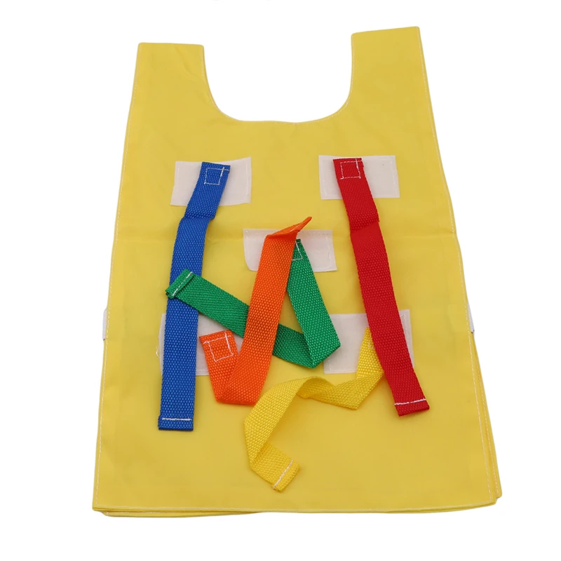 1Pcs Fun Catch Tail Kindergarten Indoor Outdoor Sport Game Toys Infant Baby Vest Toy Children Developmental Toy Sports 4 Colors