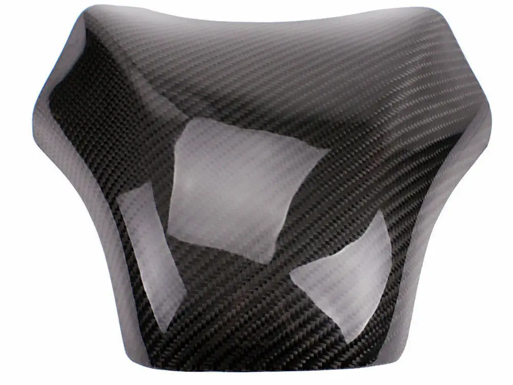Мотоцикл углеродного волокна Бензобак накладка Крышка для Kawasaki Ninja ZX10R 2004-2005