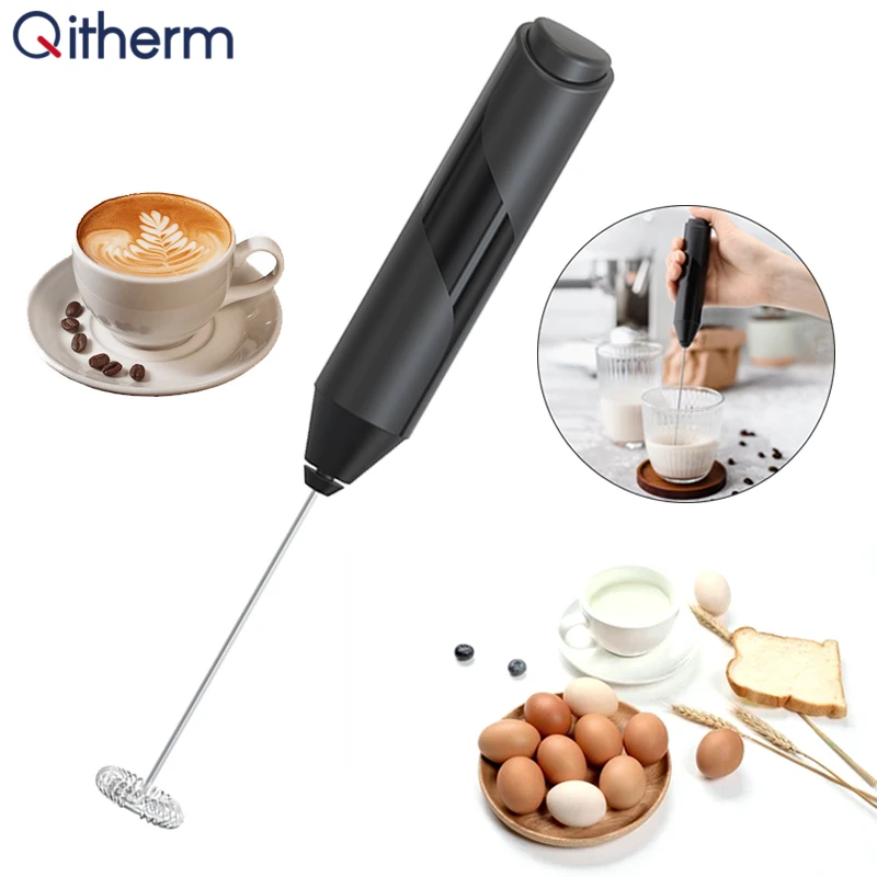 Cappuccino Milk Foamer Electric Maker Handheld Beater 日本人気超絶の