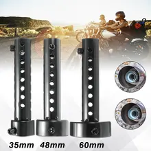 2 шт.; большие размеры 35-48/60 мм Универсальный мотоцикл выхлопной глушитель выхлопной трубы труба DB глушитель перегородка