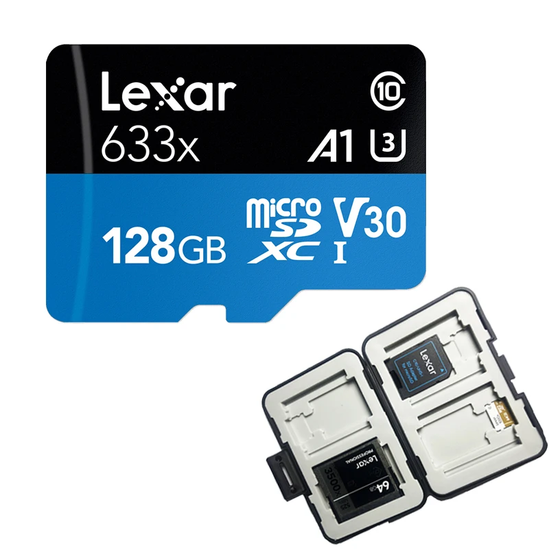 Lexar 633X новый оригинальный 95 МБ/с. Micro SD карта памяти 512 ГБ 128 256 устройство для чтения
