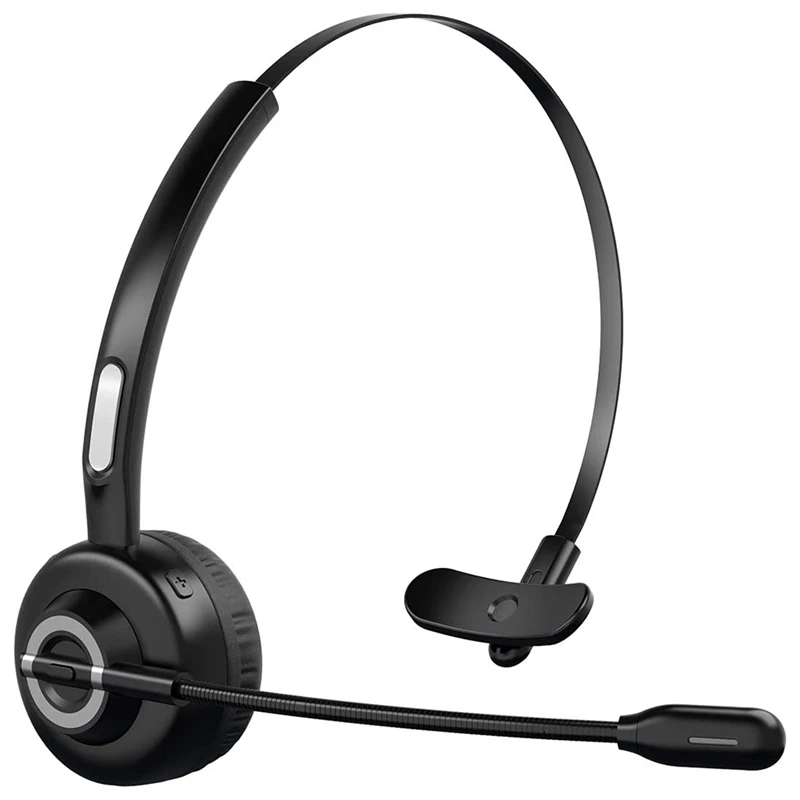 Bluetooth Hoofdtelefoon Met Microfoon Draadloze Headset On Ear Noise  Canceling Pc Headset Voor Mobiele Telefoons Pc Tablet|Bluetooth Oordopjes &  Koptelefoon| - AliExpress