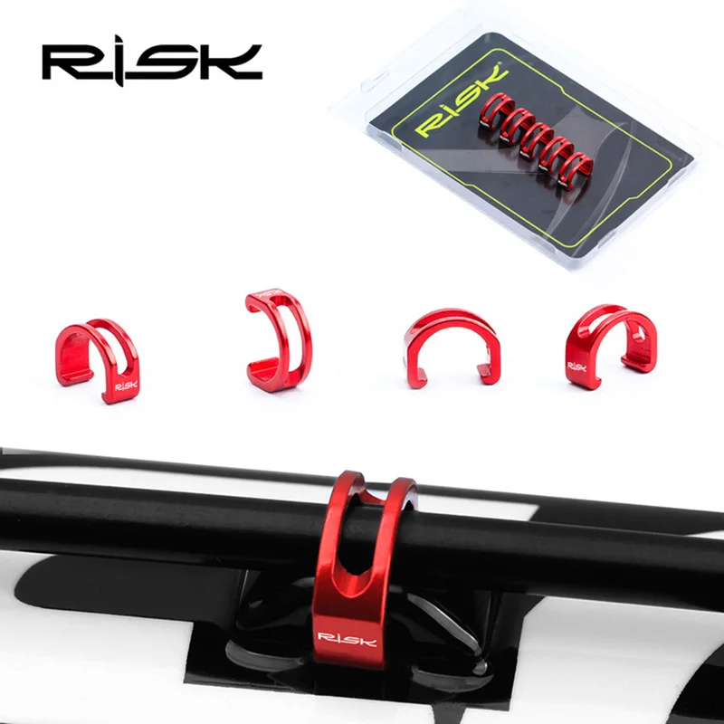 Risk велосипедная каркасная направляющая с зажимами алюминиевая пряжка MTB для