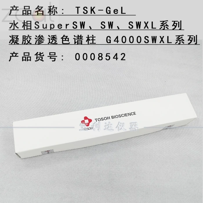 1 шт TSK-Гелевая Колонка G4000SWXL гелевая проницаемая колонка, 008542 008540