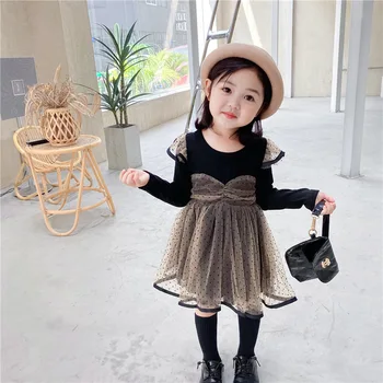 

baby girl polka dot mesh tulle puff sleeve princess dress toddler kid children clothing clothes party dress vestidos