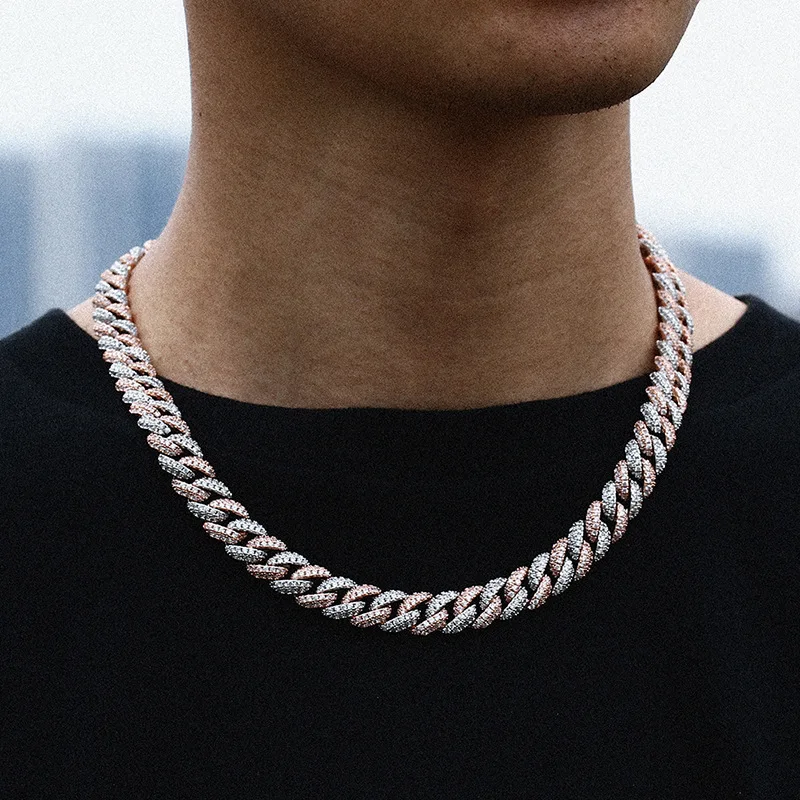 Cuban Link Chain Miami Necklace Jewelry 
