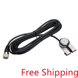 Câble d'extension Coaxial 5M/16.4ft, pour QYT KT 8900D 7900D Baojie BJ 218 318, câble d'antenne pour autoradio Mobile 