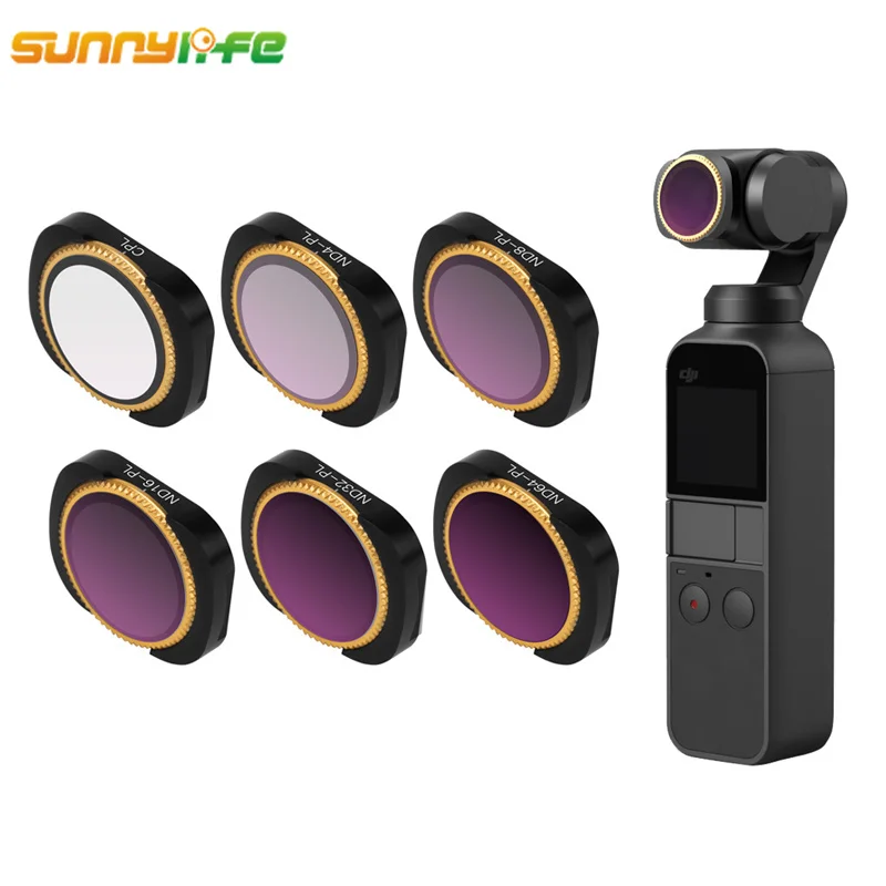 

For DJI OSMO Pocket Lens Filter OSMO Camera MCUV CPL ND4 8 16 32 64 Aluminum Alloy Magnetic Filter OSMO Pocket Accessories
