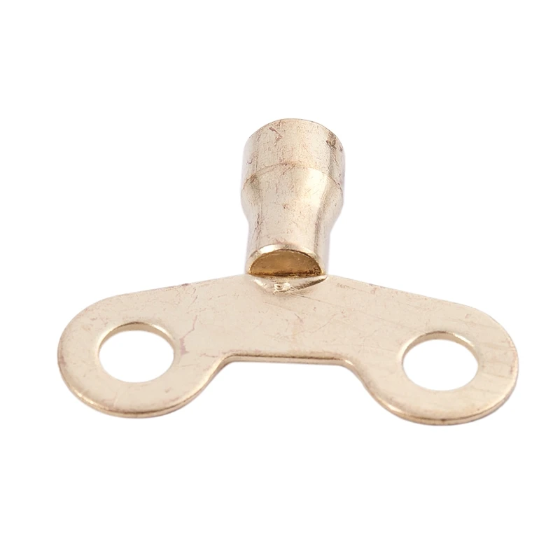 Горячая 2 шт Кухня 15/64 inchSquare Stem золотой тон кран ключ Knop