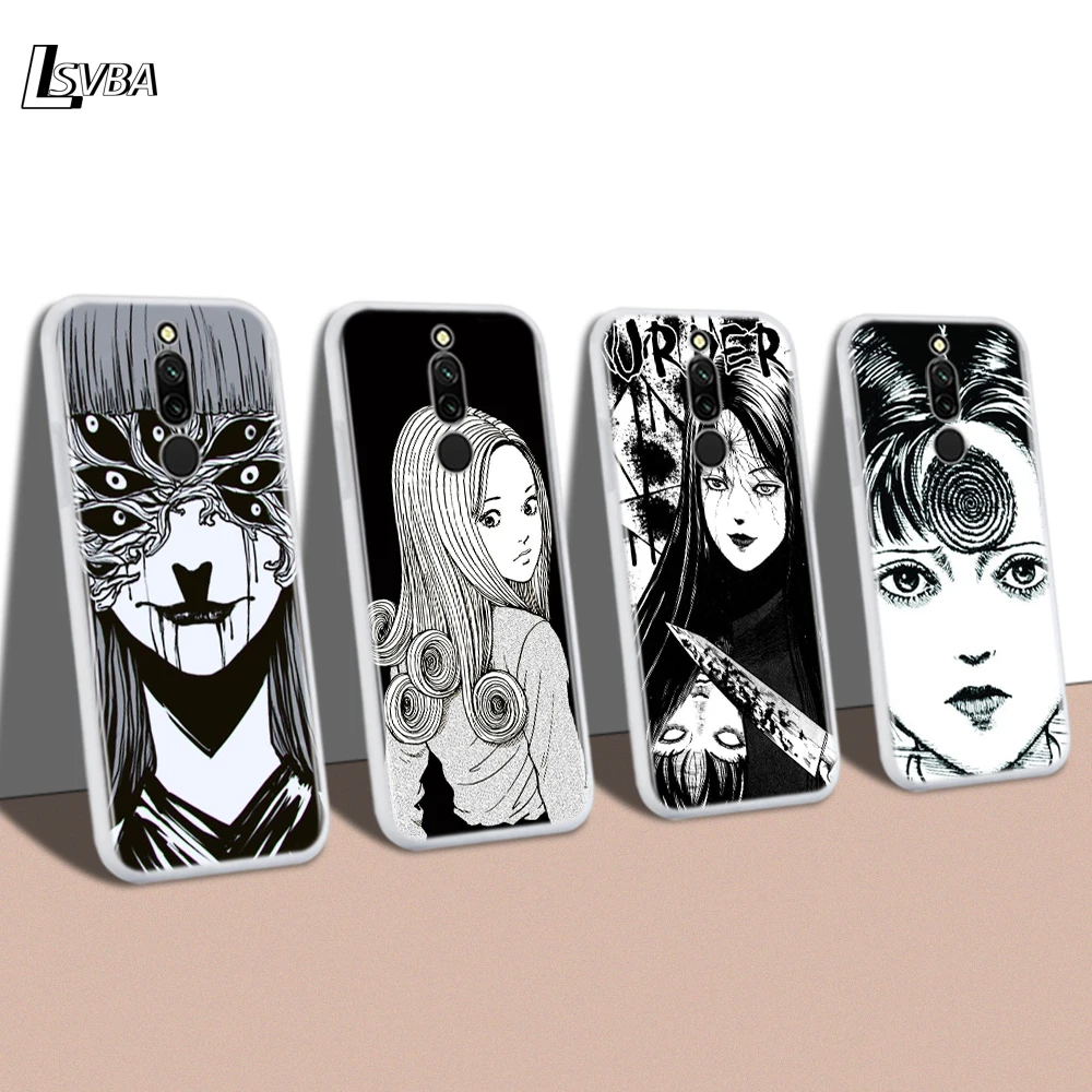

Silicone Cover For Redmi 8A 8 7A 7 Shell Junji Ito Tees Horro For Xiaomi Redmi 4X 5A 6 6A S2 K20 GO Pro Phone Case