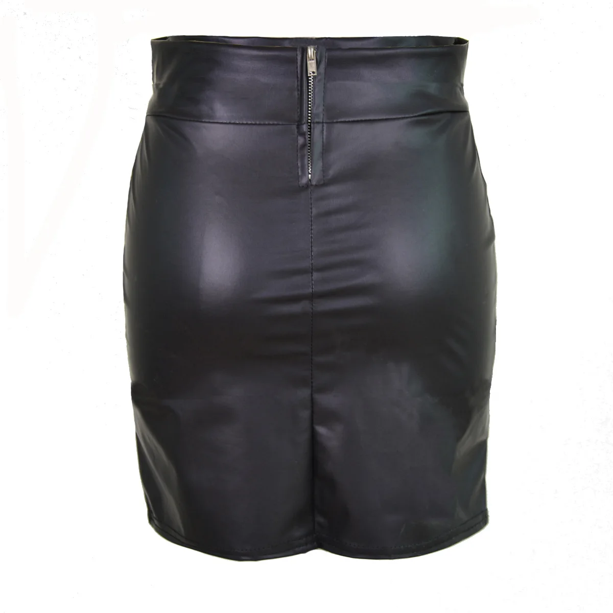 Korean Style Skirts Womens 2020 Mini Black Skirt  Solid  Pencil  Above Knee, Mini Sexy Woman Casual High Waist  Zipper Skirt