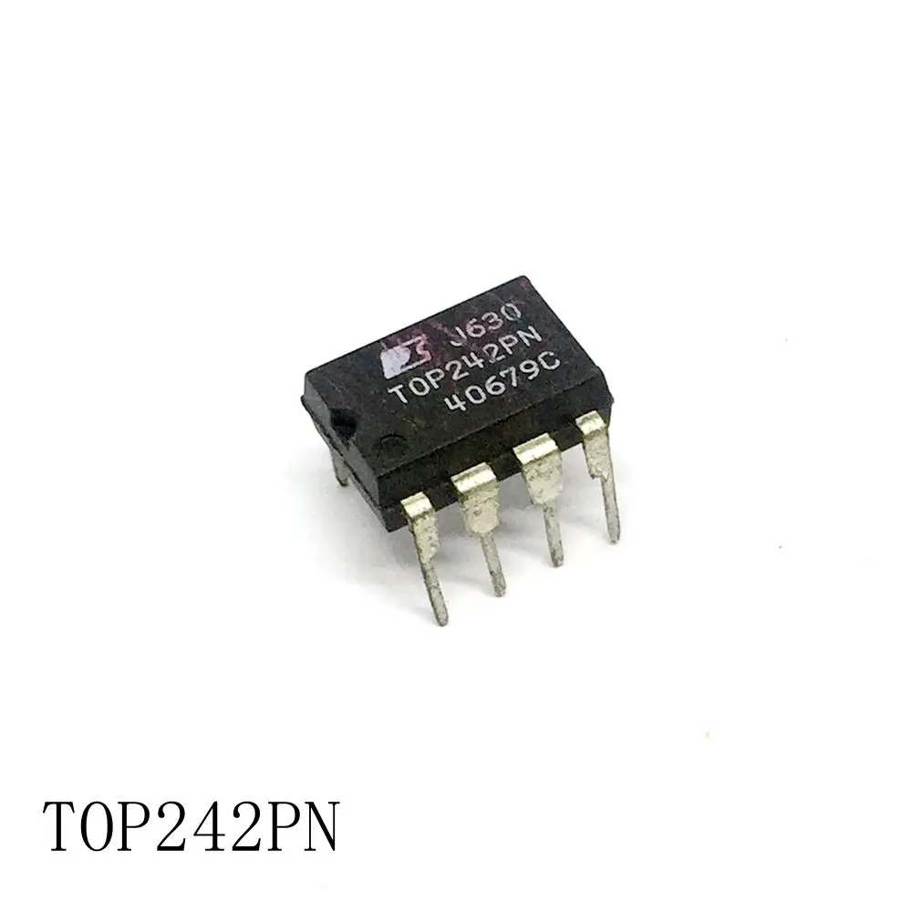 Чип управления питанием TOP242PN DIP-7 10 шт./лот в
