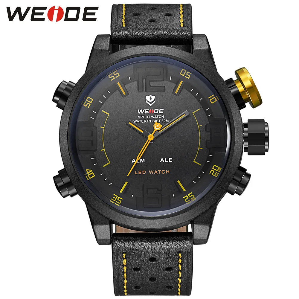 Weide5210 relógio de quartzo de água dos