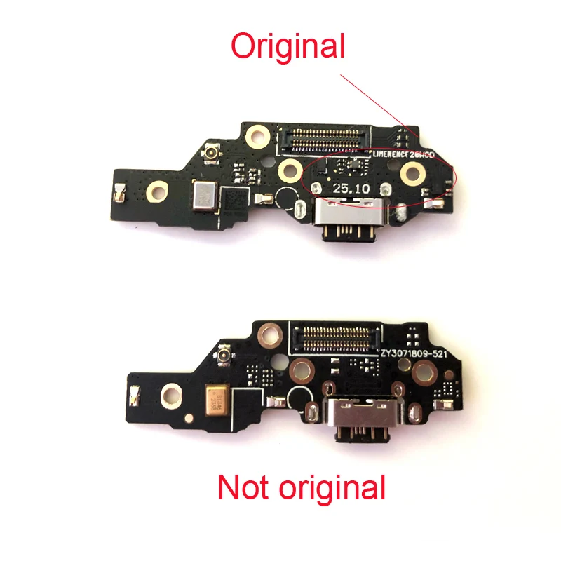 USB-порт для зарядки Nokia X5/5 1 Plus док-станция антенный разъем микрофон гибкий кабель