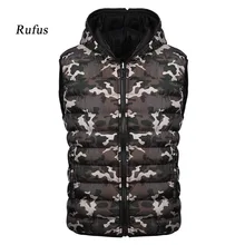 Зимняя куртка мужская парка жилет Мужская двухсторонняя Верхняя одежда куртка без рукавов пуховая куртка зимнее пальто Мужская Двусторонняя одежда