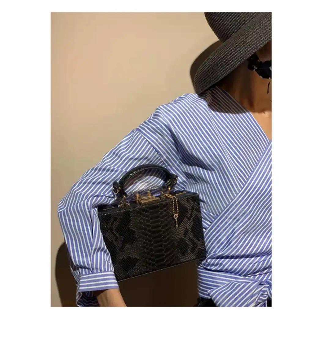 Женская коробка вечерняя сумка-клатч со стразами свадебная сумка из крокодиловой кожи Роскошная сумочка для банкета вечерние женские сумки через плечо