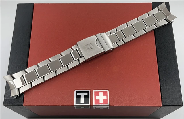 22mm Stainless steel Watchband Watch Strap Bracelets For T039417A|Watchbands|  - AliExpress