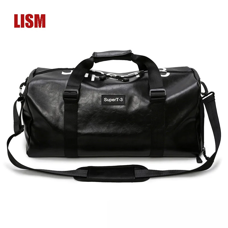 LISM, новинка, модная Вместительная дорожная сумка из искусственной кожи, женские сумки, мужская и женская сумка-мессенджер, высокое качество, сумки, акция