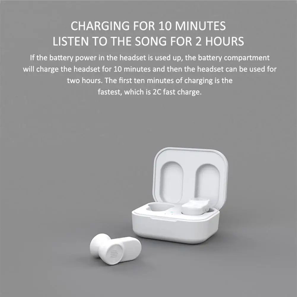 New Smart Wireless Bluetooth Headset 5.0 Smart Earphone White Noise Sleeping Helping Audio Decoding Sports Headphones