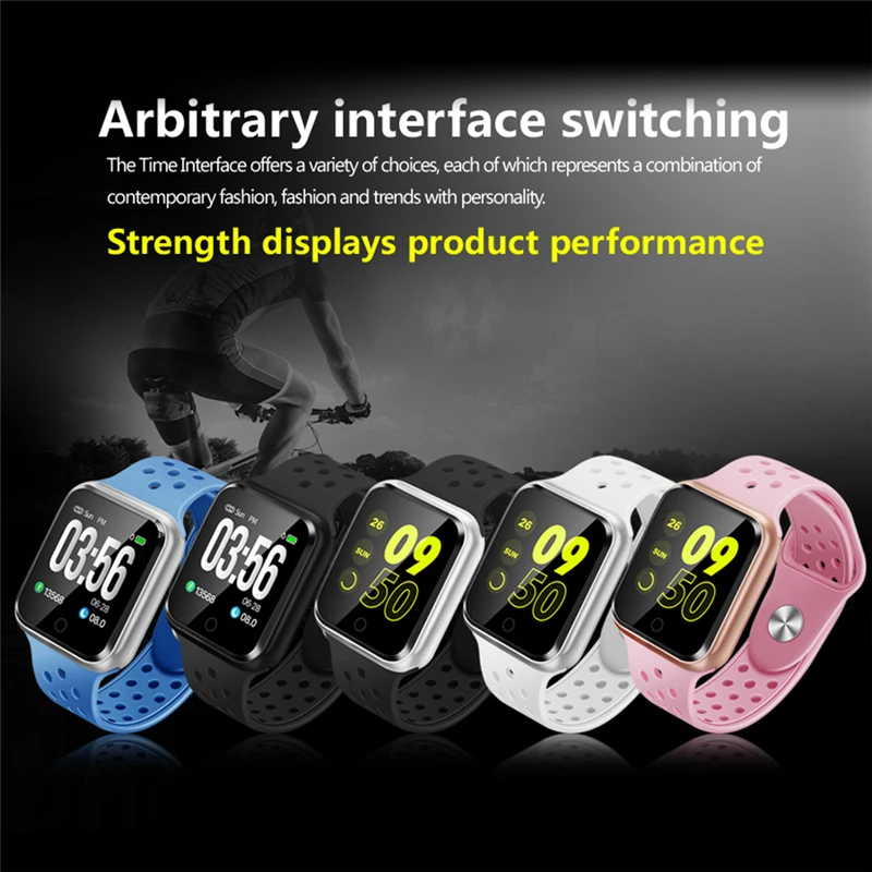 ESEED S226 smart watch IP67 Waterproof Fitness tracker 15 days long standby Heart rate Blood pressure smartwatch android for men