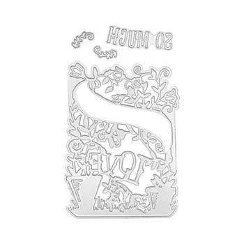 

DIY Cutting Dies Embossing Stencil Template for Scrapbooking Paper card making