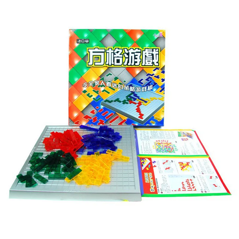 

Early Education Toy Xiaoguaidan Educational Toy Russia Square Game Large Squares Game Zm0601