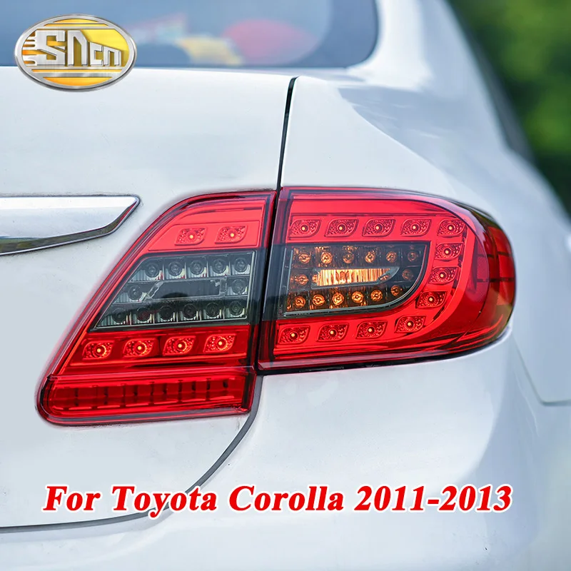 

Rear Fog Lamp + Brake Light + Reverse Light + Turn Signal Light Car LED Tail Light Taillight For Toyota Corolla 2011 2012 2013