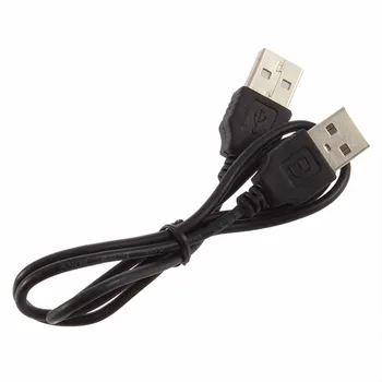 

Black USB 2.0 Male To Male M/M Extension Connector Adapter Cable Cord Wire Wholesale