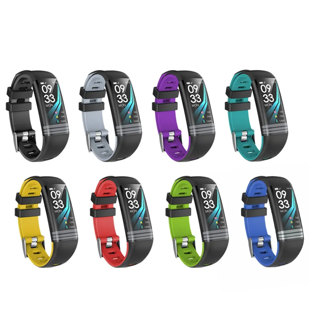 G26S цветной экран Смарт-Браслет фитнес-часы водонепроницаемый SmartBand кровяное давление фитнес-трекер Браслет для Ios и Android