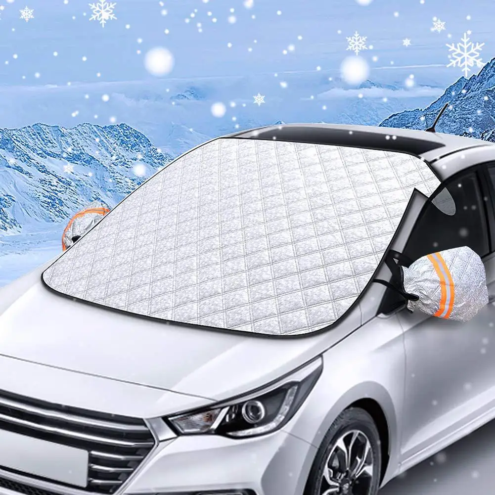 

Windshield Car Front Window Sunshade Covers Sunshade Aluminum Anti Snow Car Sun Protector Cover Sun Reflective Shade For SUV