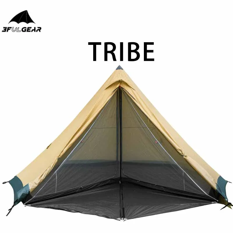 3F UL Suku Gigi Piramida Tipi Tenda 4-6 