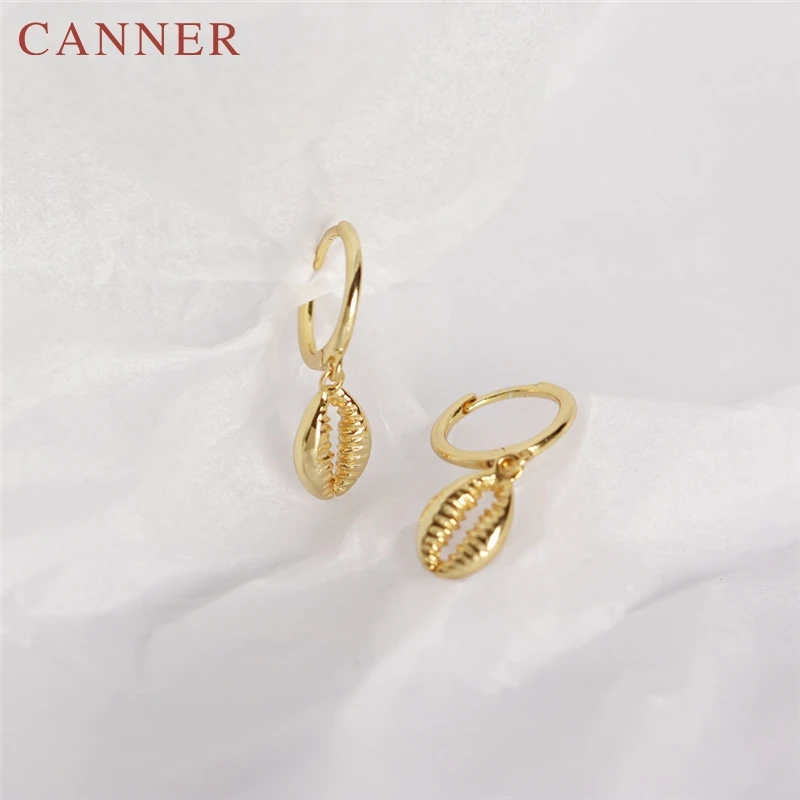 gold 7 925 пробы серебряные серьги-кольца для женщин, очаровательные геометрические серьги INS, минималистичные циркониевые серьги с Луной/ракушкой/глазом дьявола, Золотые серьги - Окраска металла: gold 7