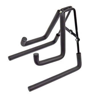 

Ukulele Shelf Small Four String Stand Foldable Ukulele Metal Stand for Easy Carrying