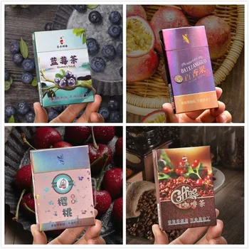 

4 Packs New Flavor Blueberry Coffee Cherry Passion Fruit Tea Cigarette Clearing Lung to Quit Smoking Wholesale