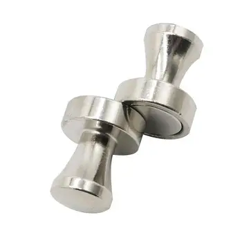 

Magnetic Coat Hooks Knobs Neodymium Storage Holder Hook Hanger Storage Shelf Pin