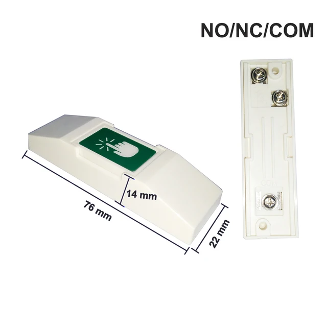 Press Push Exit Electronic Lock Release Switch Optional No Touch Door Access Control Exit Button 5