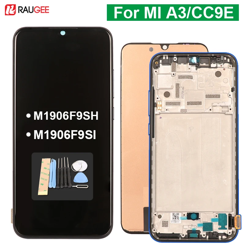 ЖК-дисплей для Xiaomi MI A3 CC9E сенсорный экран с глобальная версия | Мобильные телефоны