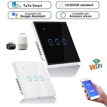 

Smart Home WiFi Electric Touch Blinds Curtain Switch Tuya APP Voice Control By Alexa Google Home For Mechanical Limit Blinds