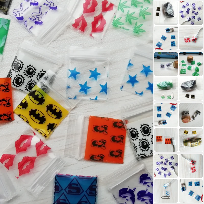 Wholesale Ziplock Baggies 500pcs 1000pcs Self Seal Mini Baggies Many