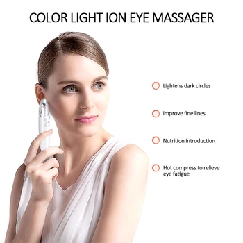 

Exquisite Eye Massager Smooth Skin Repair Many Colours Chargeable USB/Micro USB Red/Blue Light Maintenance Dark Circles